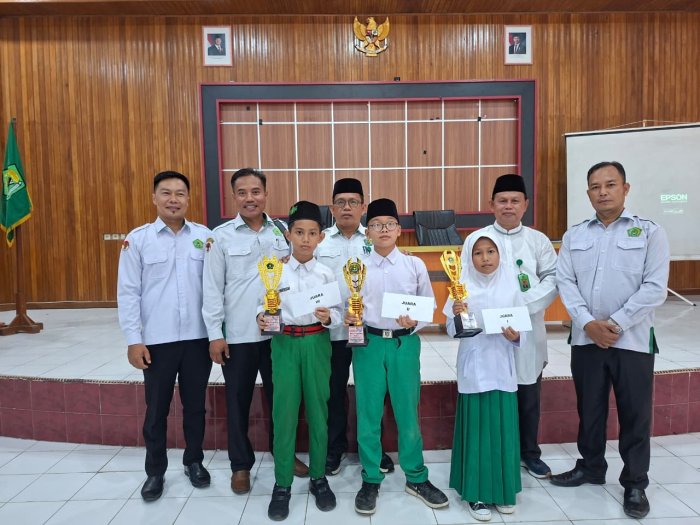 Bangga! Siswa MIN 1 Bungo Juara OMI, Kepala Madrasah: Kami Siap Berkompetisi Lebih Tinggi