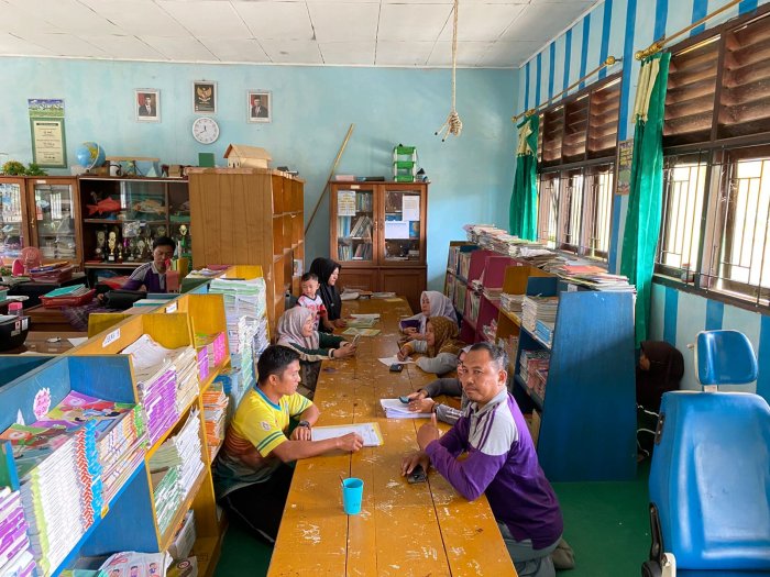 Panitia UAS MIN 1 Bungo Gelar Rapat Evaluasi Persiapan Pelaksanaan Ujian Akhir Semester
