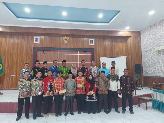 Kepala MIN 1 Bungo Hadiri Acara Pelepasan Peserta Olimpiade Madrasah Indonesia (OMI) Tingkat Nasional