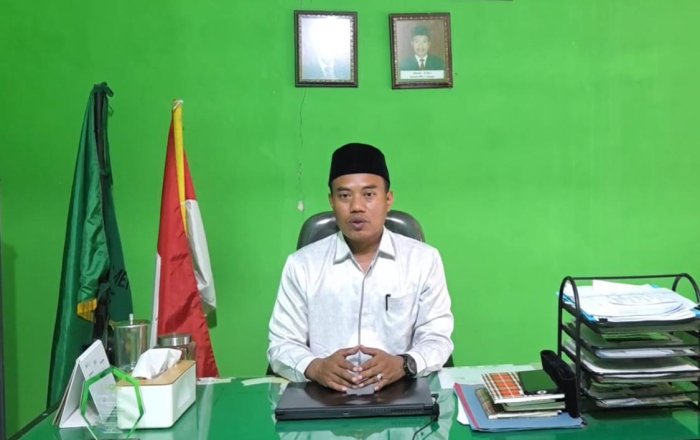 Tim Persiapan PKKM MIN 1 Bungo Lakukan Pengambilan Video Kepala Madrasah untuk Tampilkan Profil dalam Penilaian Besok