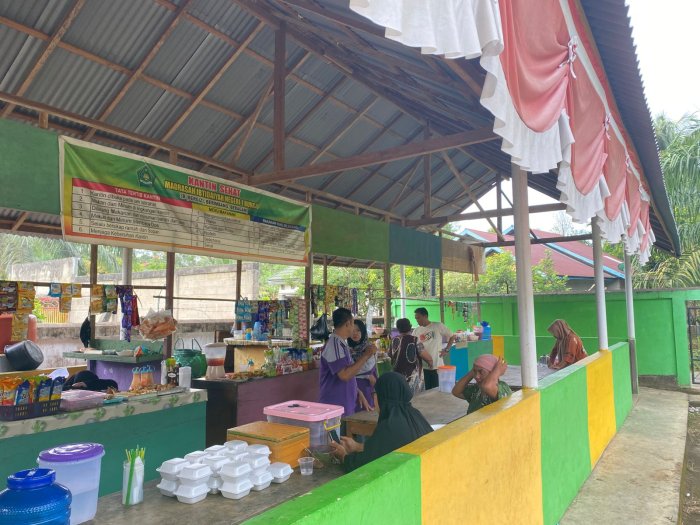 Kepala MIN 1 Bungo Bersama Guru Lakukan Sidak Kantin Demi Wujudkan Madrasah Sehat