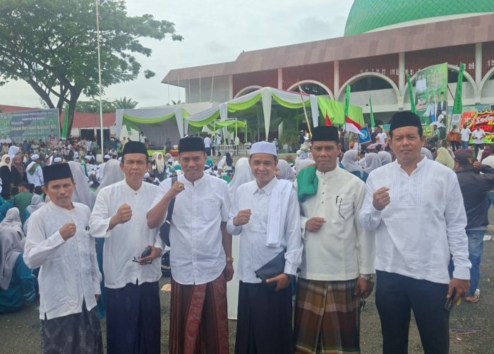 Wujud Kebersamaan dan Semangat Keislaman, Kepala MIN 1 Bungo Ikuti Hari Santri Nasional 2025