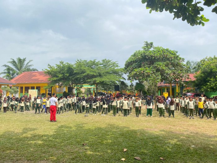 Bentuk Karakter Disiplin dan Mandiri, MIN 1 Bungo Aktifkan Latihan Ekstrakurikuler Pramuka