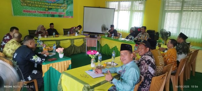 Kepala MIN 1 Bungo Hadiri Rapat Koordinasi K3MN di MTsN 2 Bungo, Bahas Penguatan Sinergi Antar Madrasah Negeri